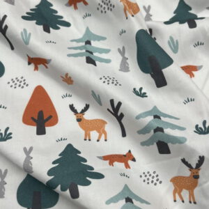 Cotton Satin 145 g/m² z nadrukiem